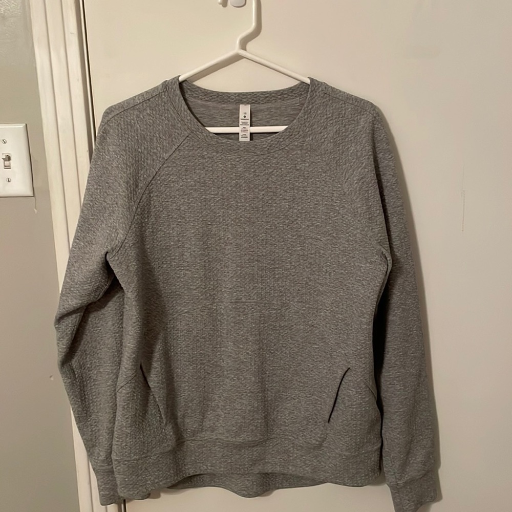 Grey Lu Lu Lemon Pullover
